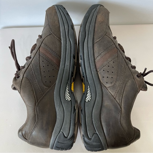 Abeo Atoka Brown Leather Sneakers Vibram Footwear - Picture 6 of 9